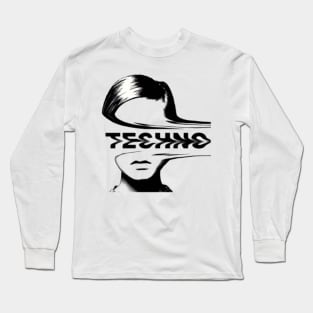 Techno music Long Sleeve T-Shirt